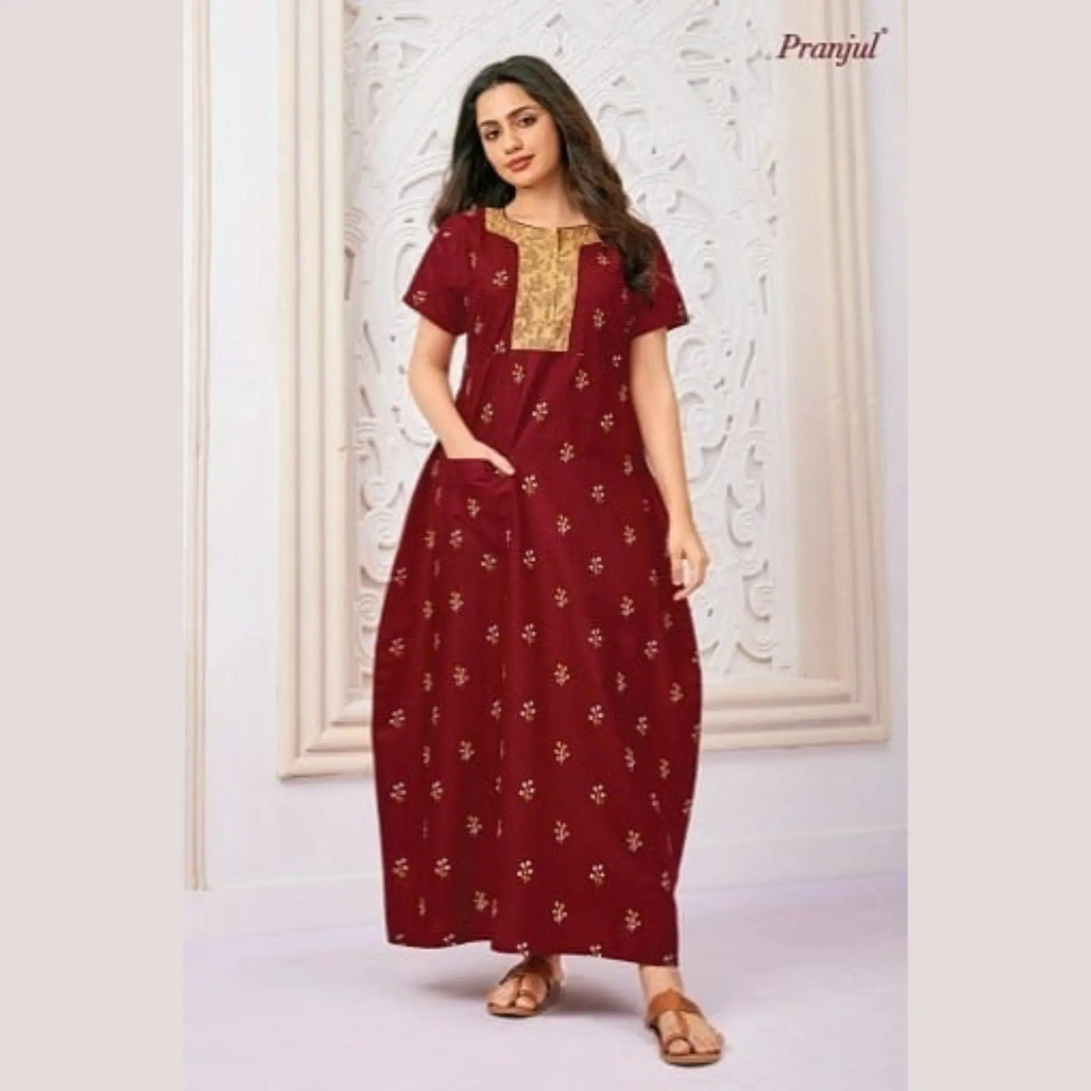 Pranjul Cotton Nighties 342 Main image