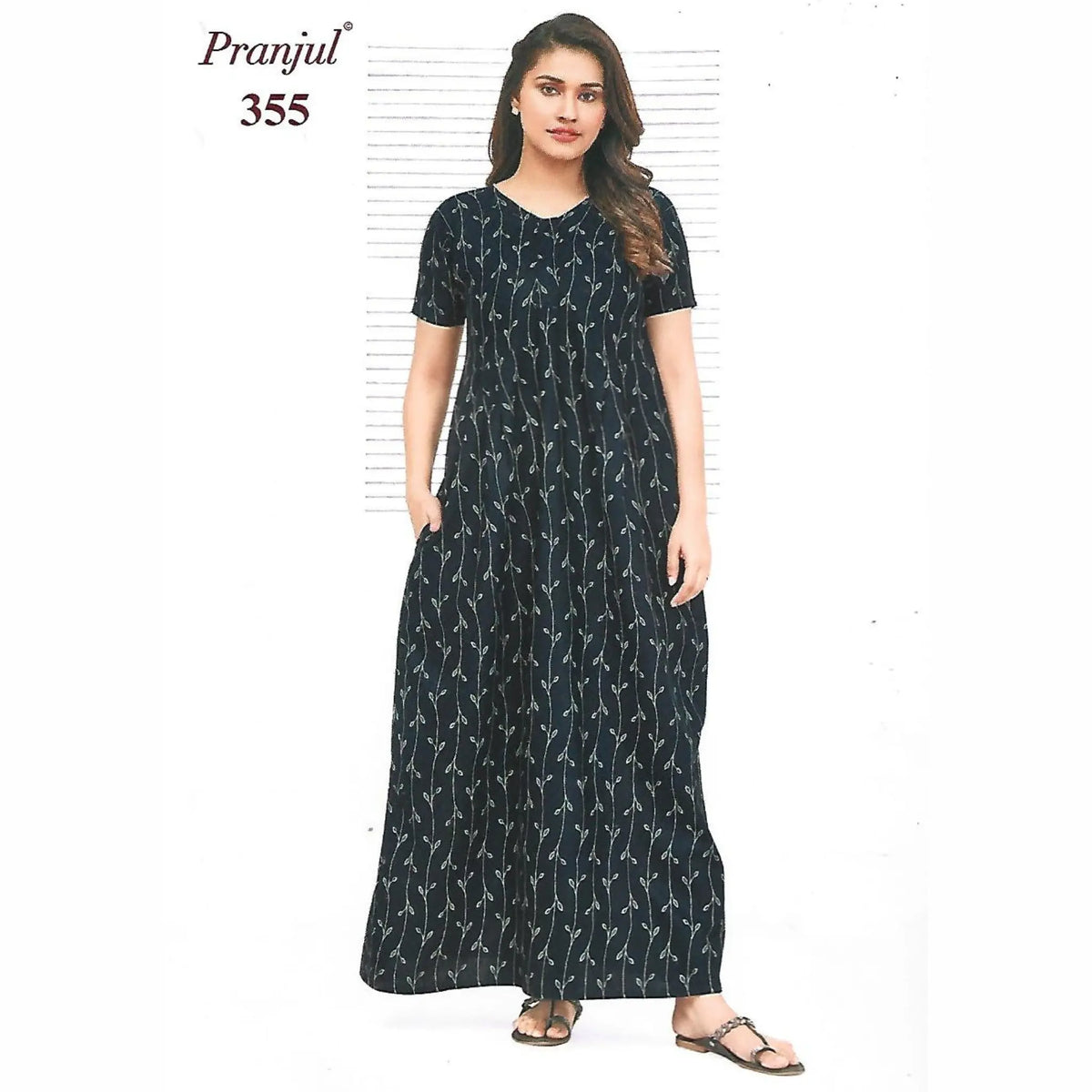 Pranjul Cotton Nighties 355 Main image