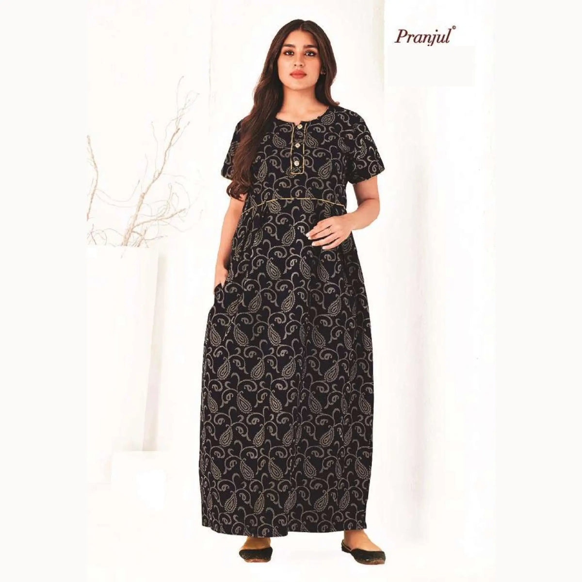 Pranjul Cotton Nighties 357 Main image