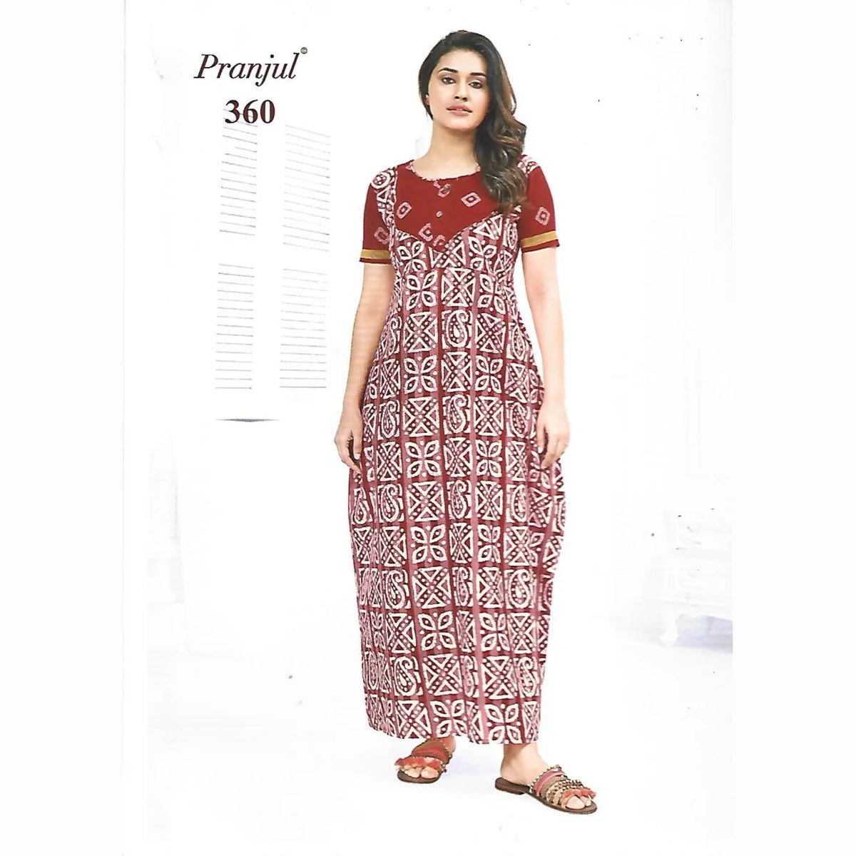 Pranjul Cotton Nighties 360 Main image