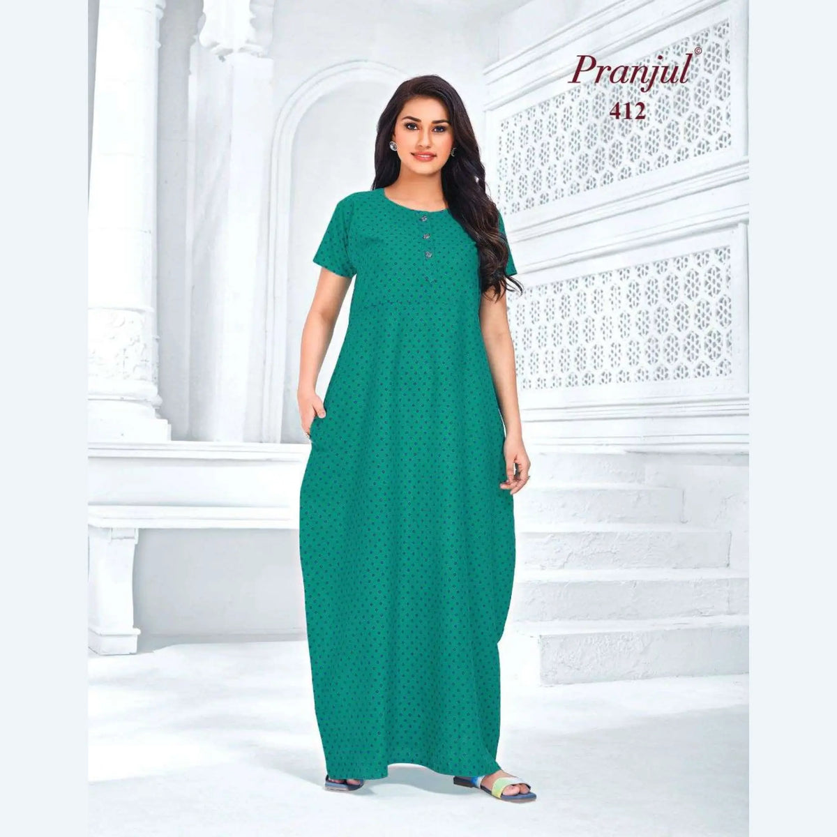 Pranjul Cotton Nighties 412
