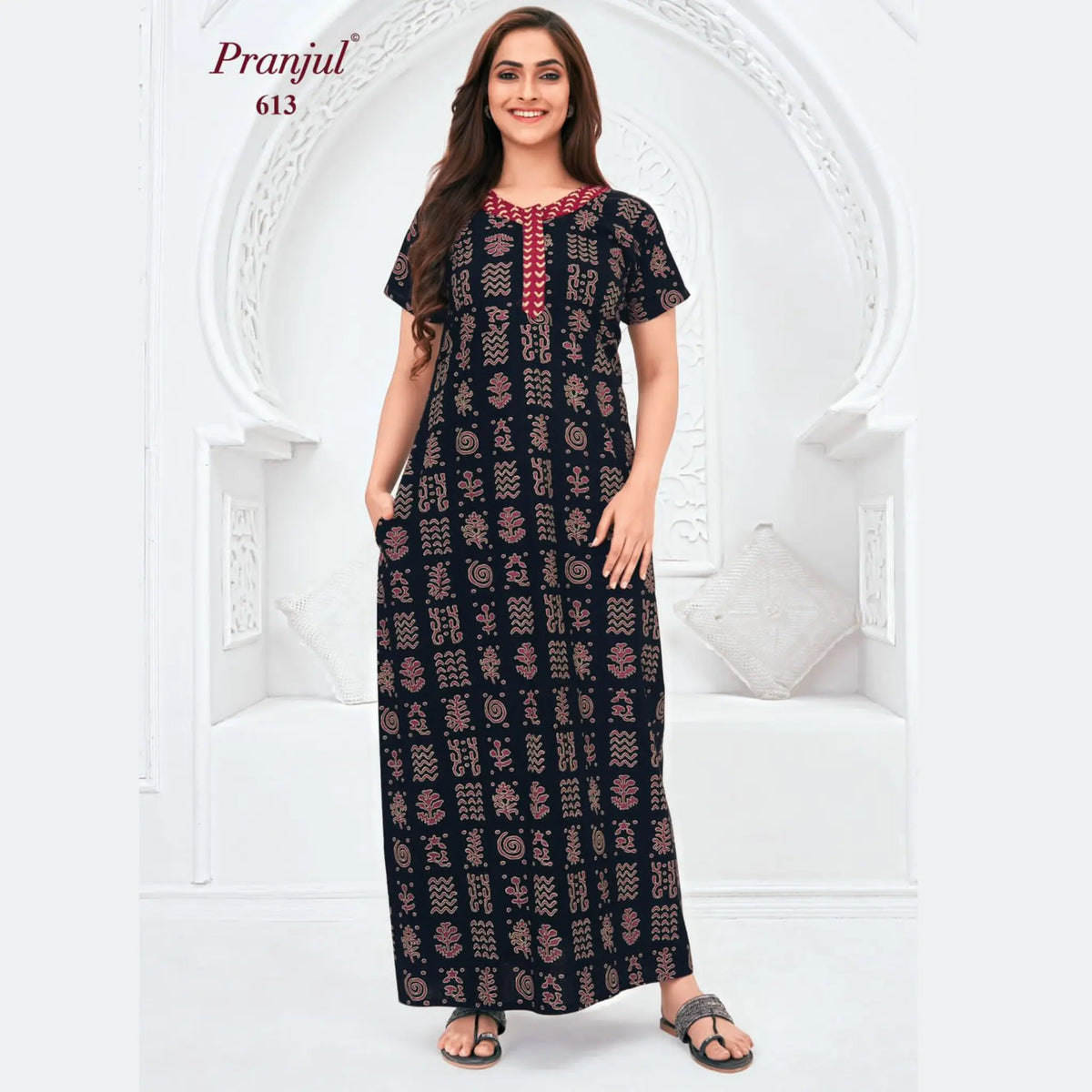 Pranjul Cotton Nighties 613 Main image