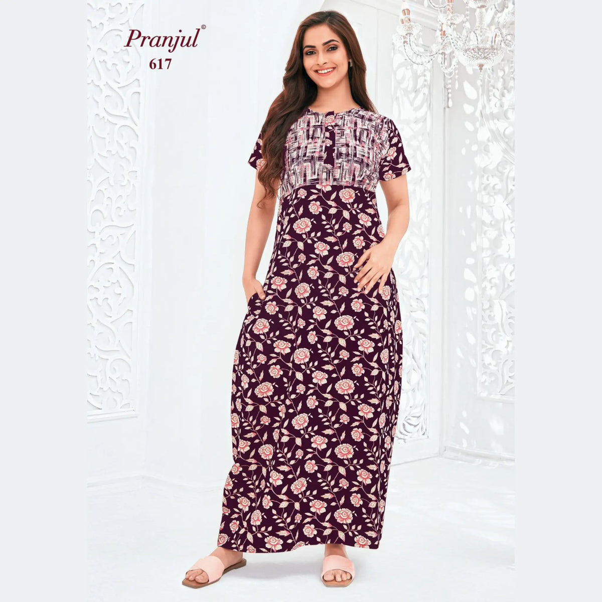 Pranjul Cotton Nighties 617 Main image