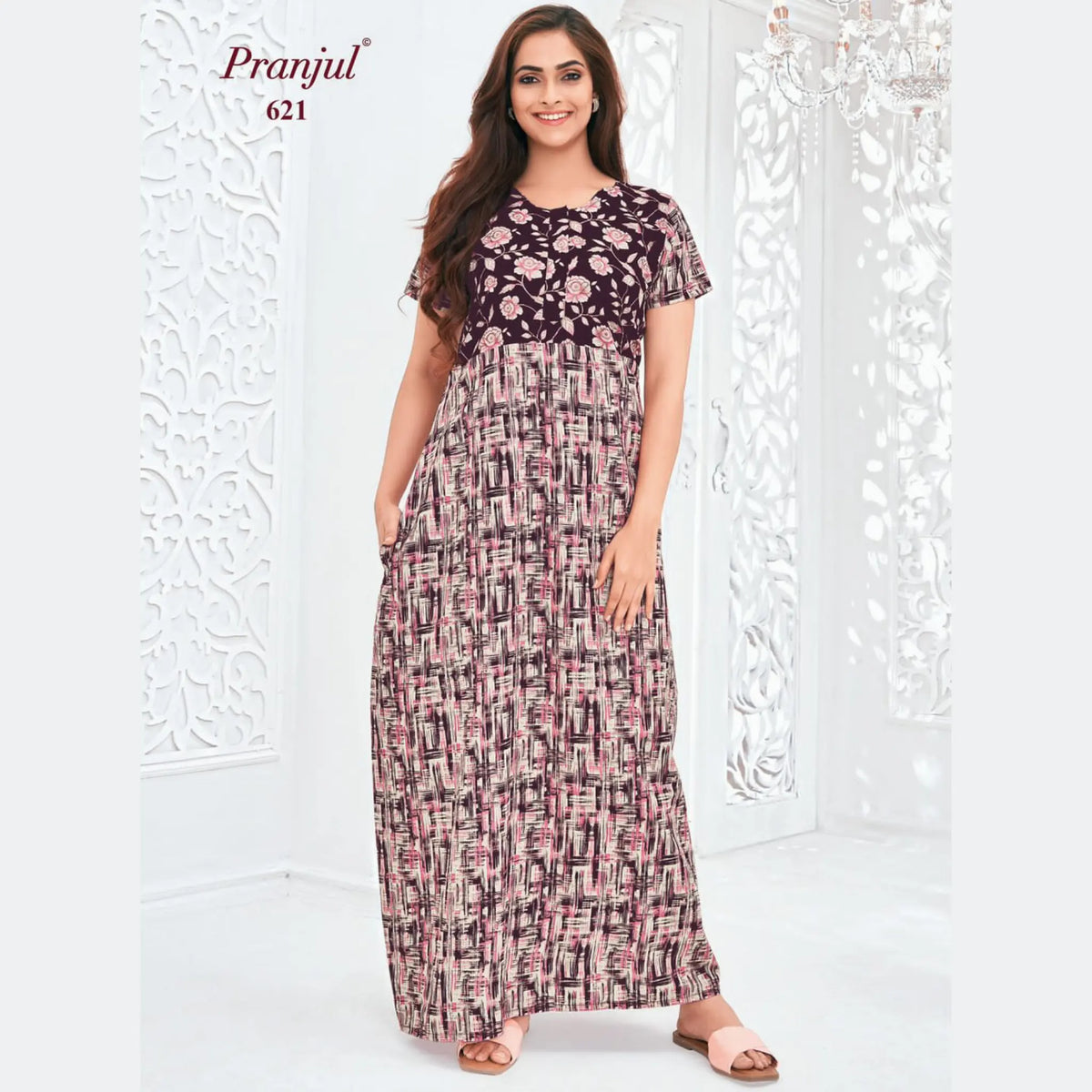Pranjul Cotton Nighties 621 Main image
