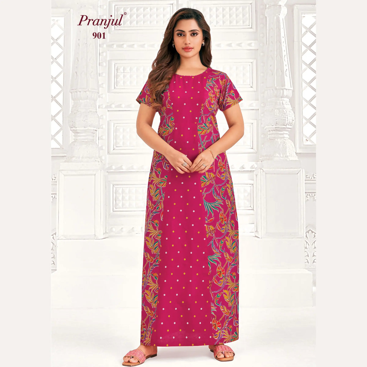 Pranjul Cotton Nighties 901 Main image