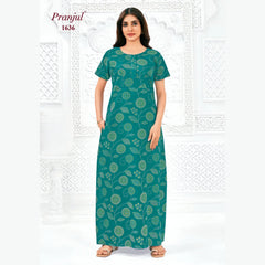 Pranjul Cotton Nighty 1636