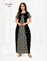 Pranjul Cotton Nighty 1707