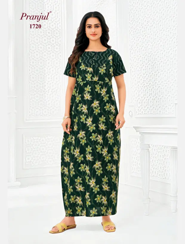 Pranjul Cotton Nighty 1720 Main image