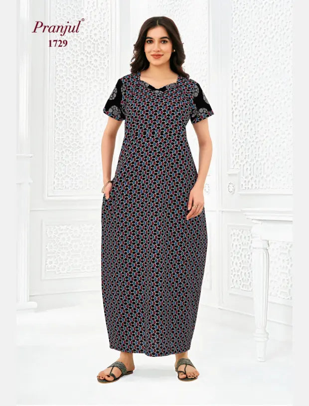 Pranjul Cotton Nighty 1729 Main image