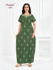 Pranjul Cotton Nighty 1744