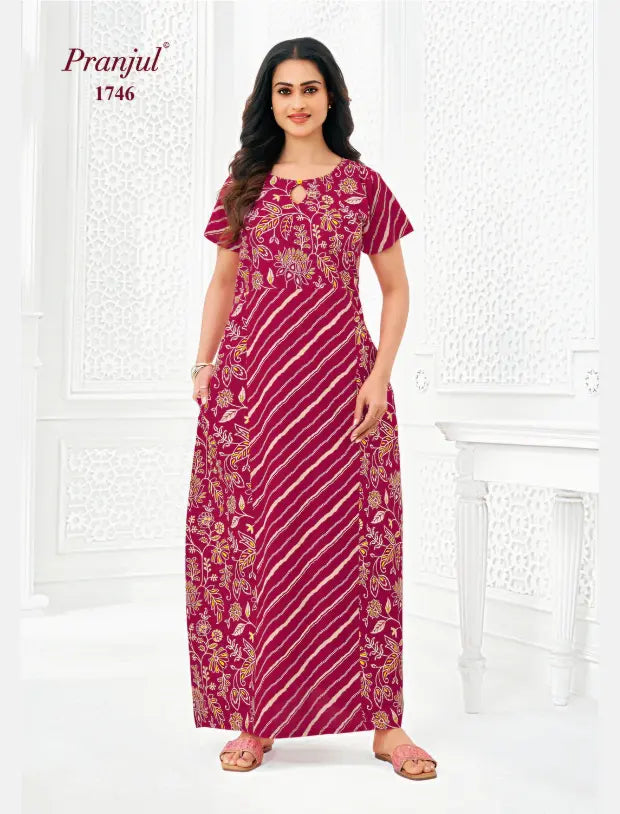 Pranjul Cotton Nighty 1746 Main image