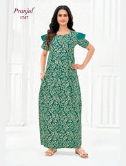Pranjul Cotton Nighty 1747
