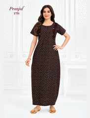 Pranjul Cotton Nighty 1751