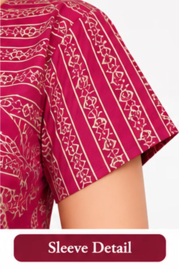 Pranjul 2001 short sleeve cotton nighty detail | Bavis Clothing