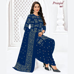 Pranjul Cotton Patiala Salwar Suit - P807