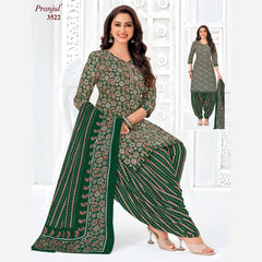 Pranjul Cotton Readymade Patiala Salwar Suit P3522
