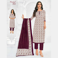 Pranjul Cotton Straight Pant Salwar Suit - Priyanka 2512