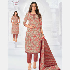 Pranjul Cotton Straight Pant Salwar Suit - Priyanka 2518