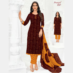 Pranjul Cotton Straight Pant Salwar Suit - Priyanka 2537