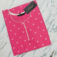 Pranjul Cotton Tops_ Kurti PC64