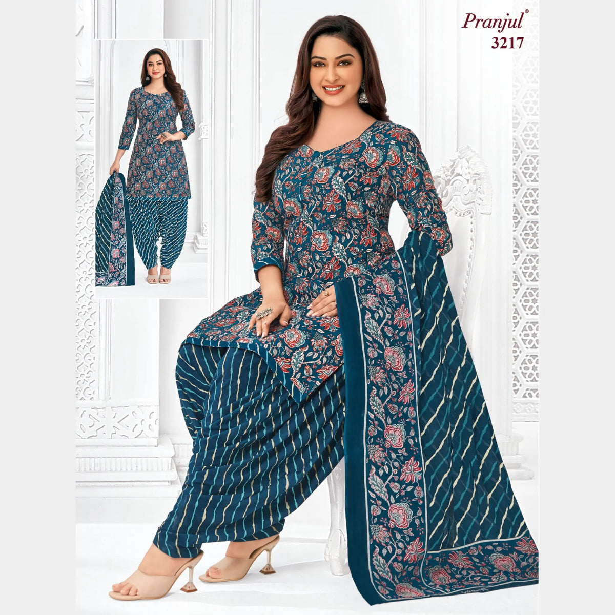 Pranjul Priyanshi Volume 32 - Readymade Patiyala Special - P3217 Main image