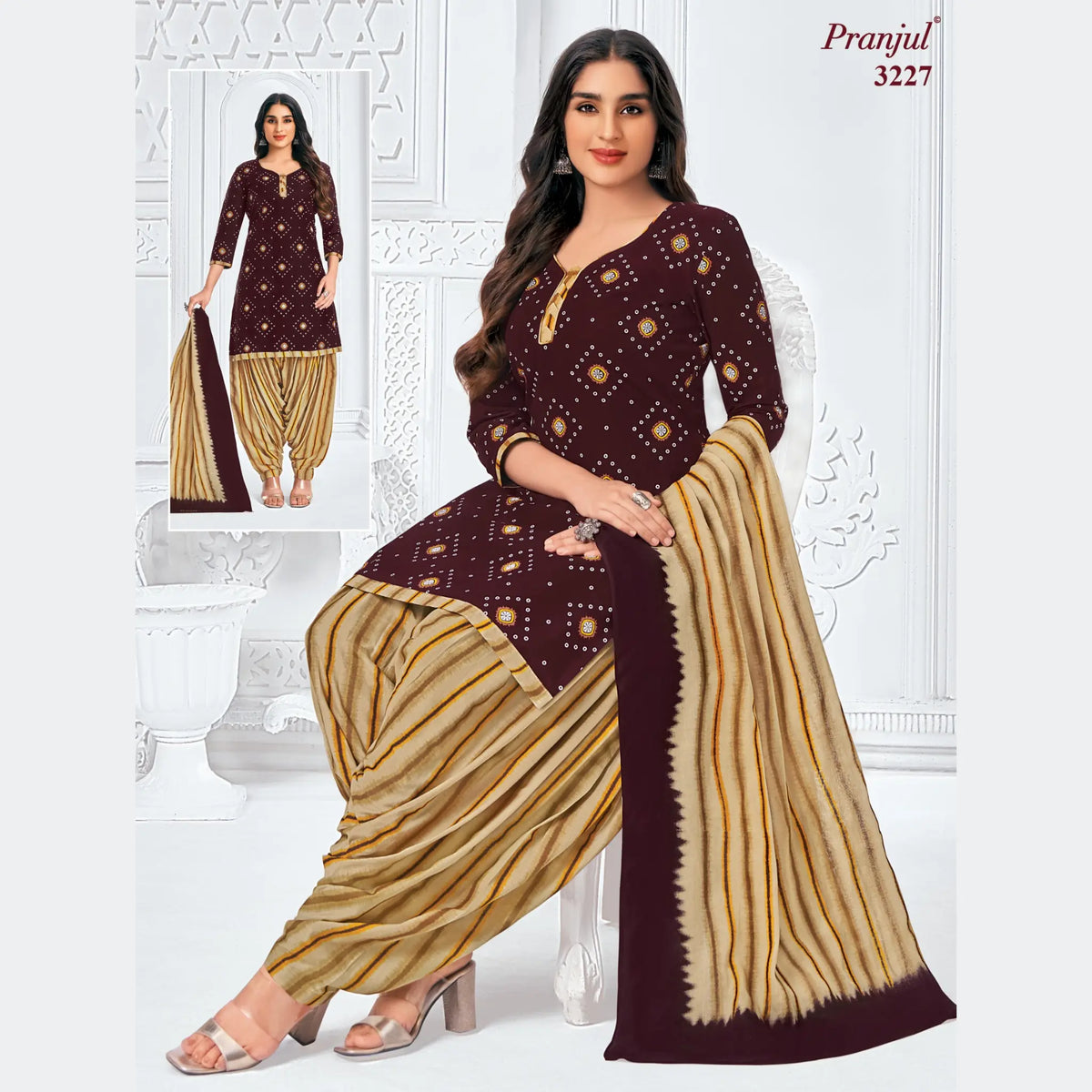 Pranjul Priyanshi Volume 32 - Readymade Patiyala Special - P3227