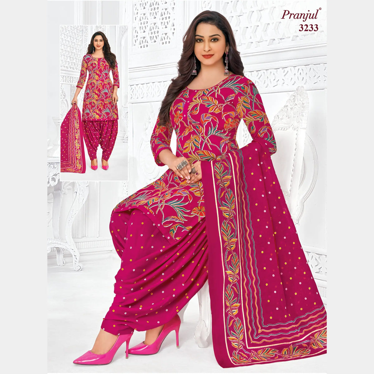 Pranjul Priyanshi Volume 32 - Readymade Patiyala Special - P3233 Main image