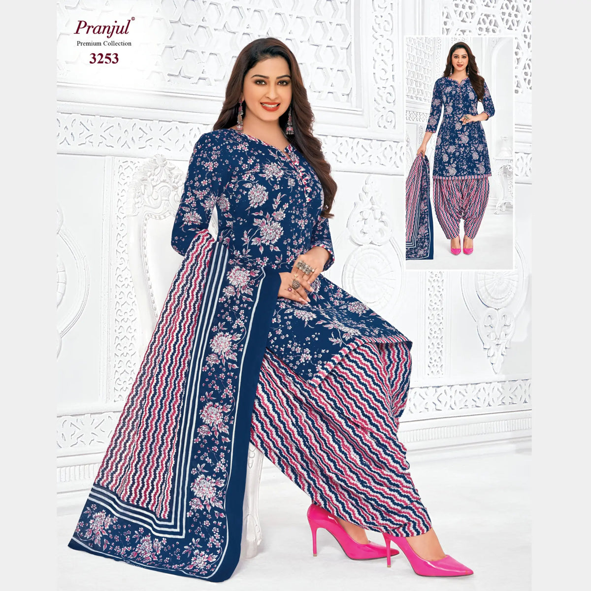 Pranjul Priyanshi Volume 32 - Readymade Patiyala Special - P3253 Main image