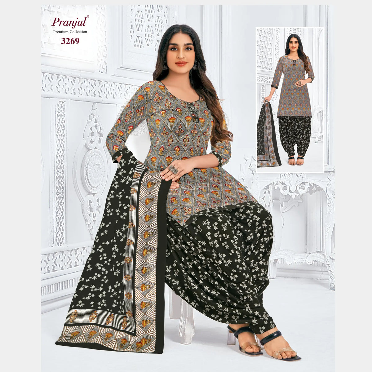 Pranjul Priyanshi Volume 32 - Readymade Patiyala Special - P3269 Main image