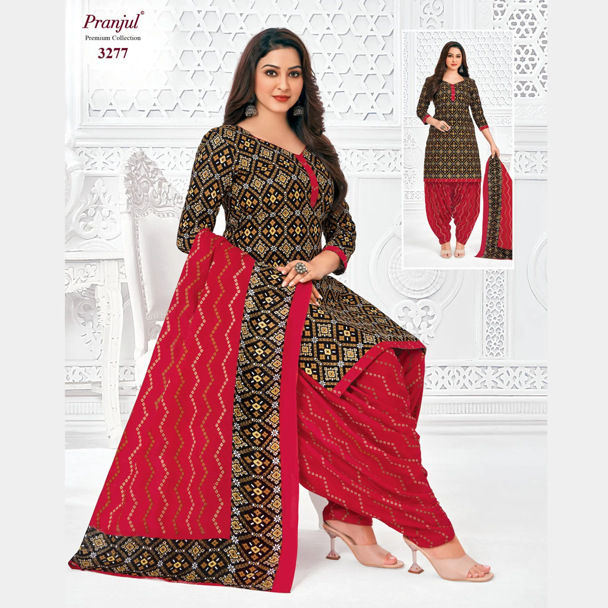 Pranjul Priyanshi Volume 32 - Readymade Patiyala Special - P3277 Main image