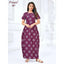 Pranjul Pure Cotton Long Nighties 307