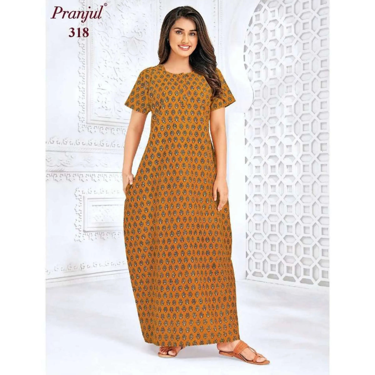 Pranjul Cotton Nighties 318 Main image