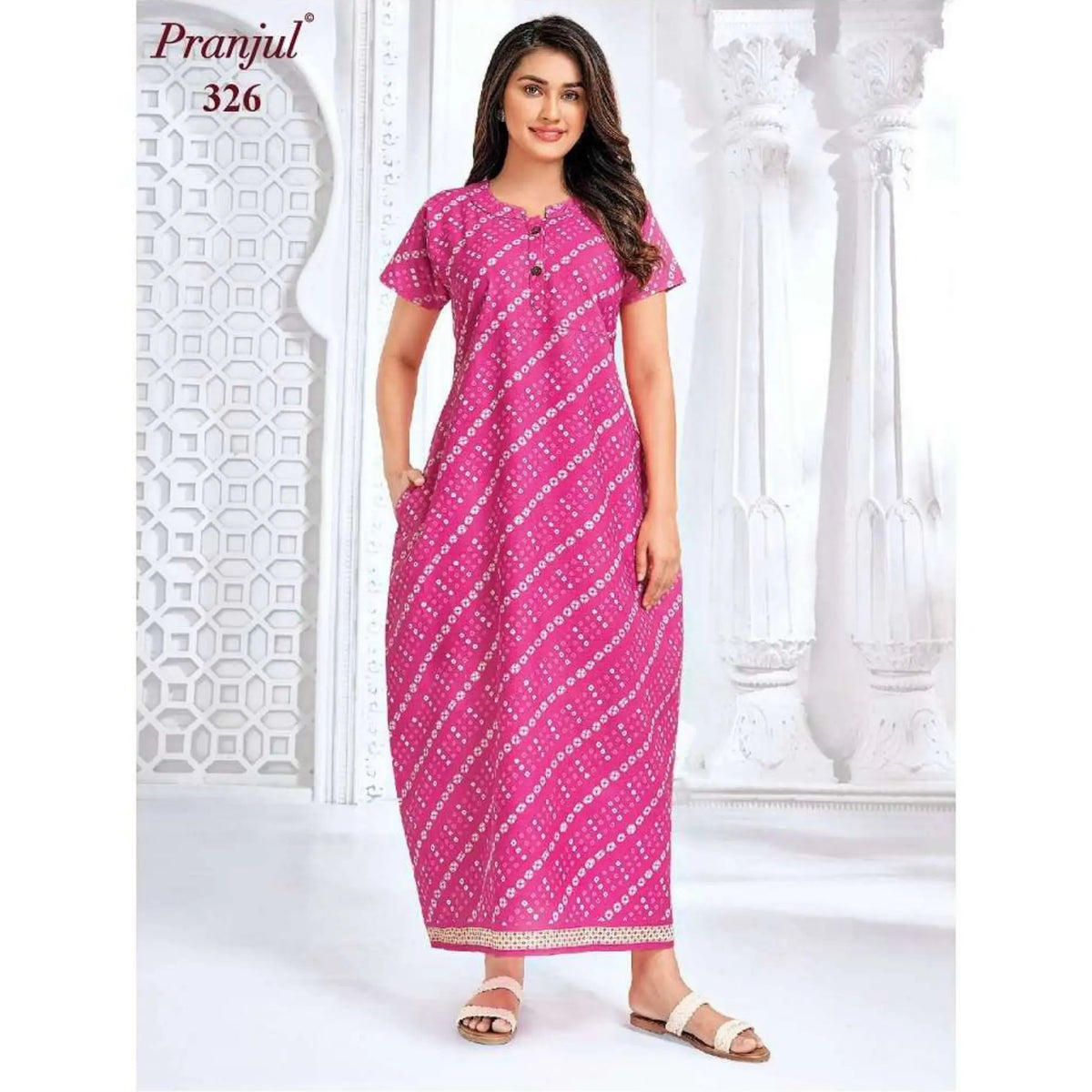 Pranjul Cotton Nighties 326 Main image