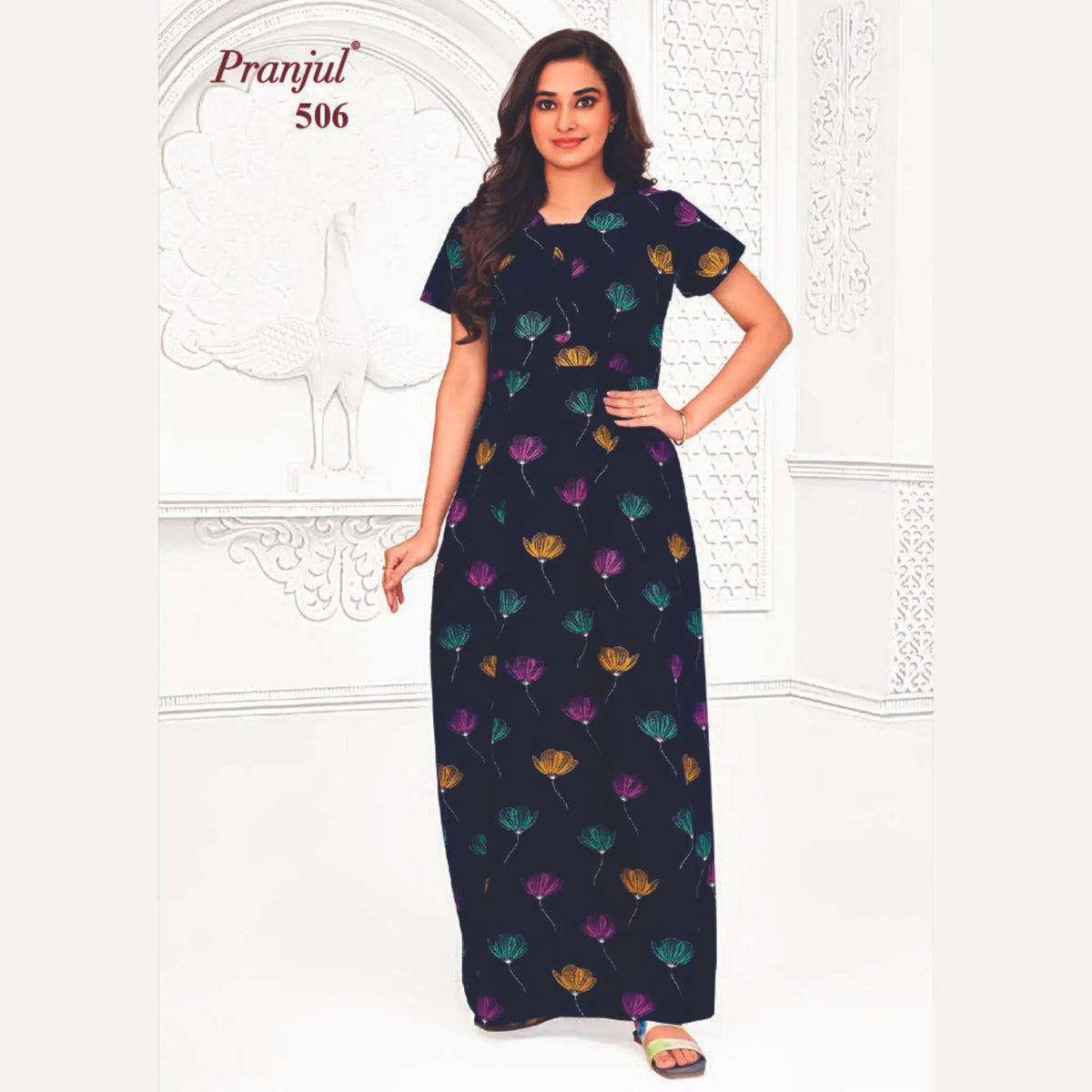 Pranjul Cotton Nighties 506 Main image