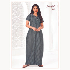 Pranjul Pure Cotton Long Nighties 561