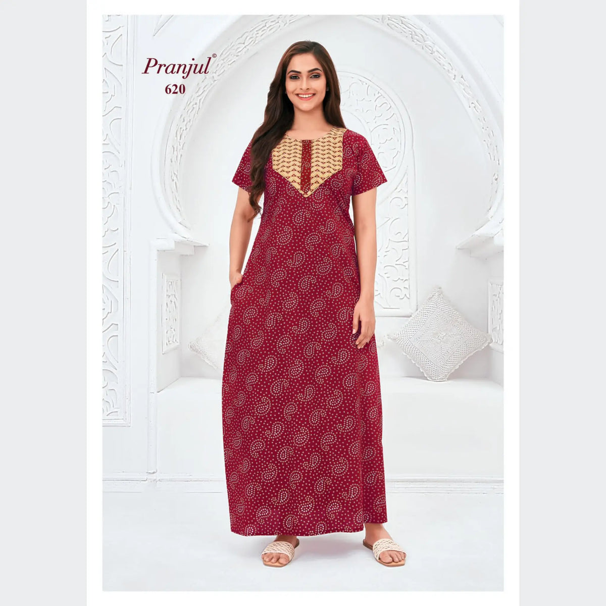 Pranjul Cotton Nighties 620 Main image