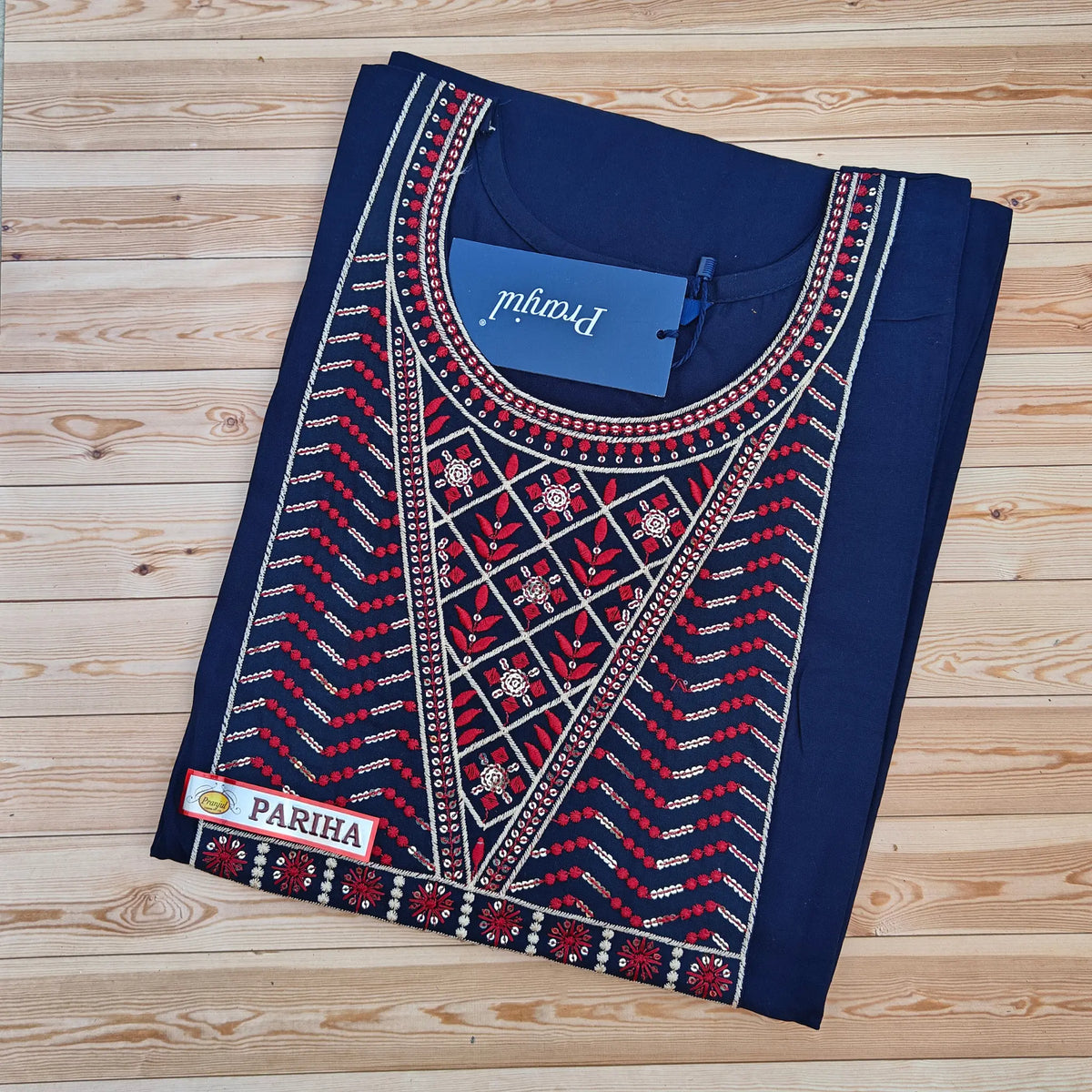 Pranjul Rayon Kurti with Embroidery Main image