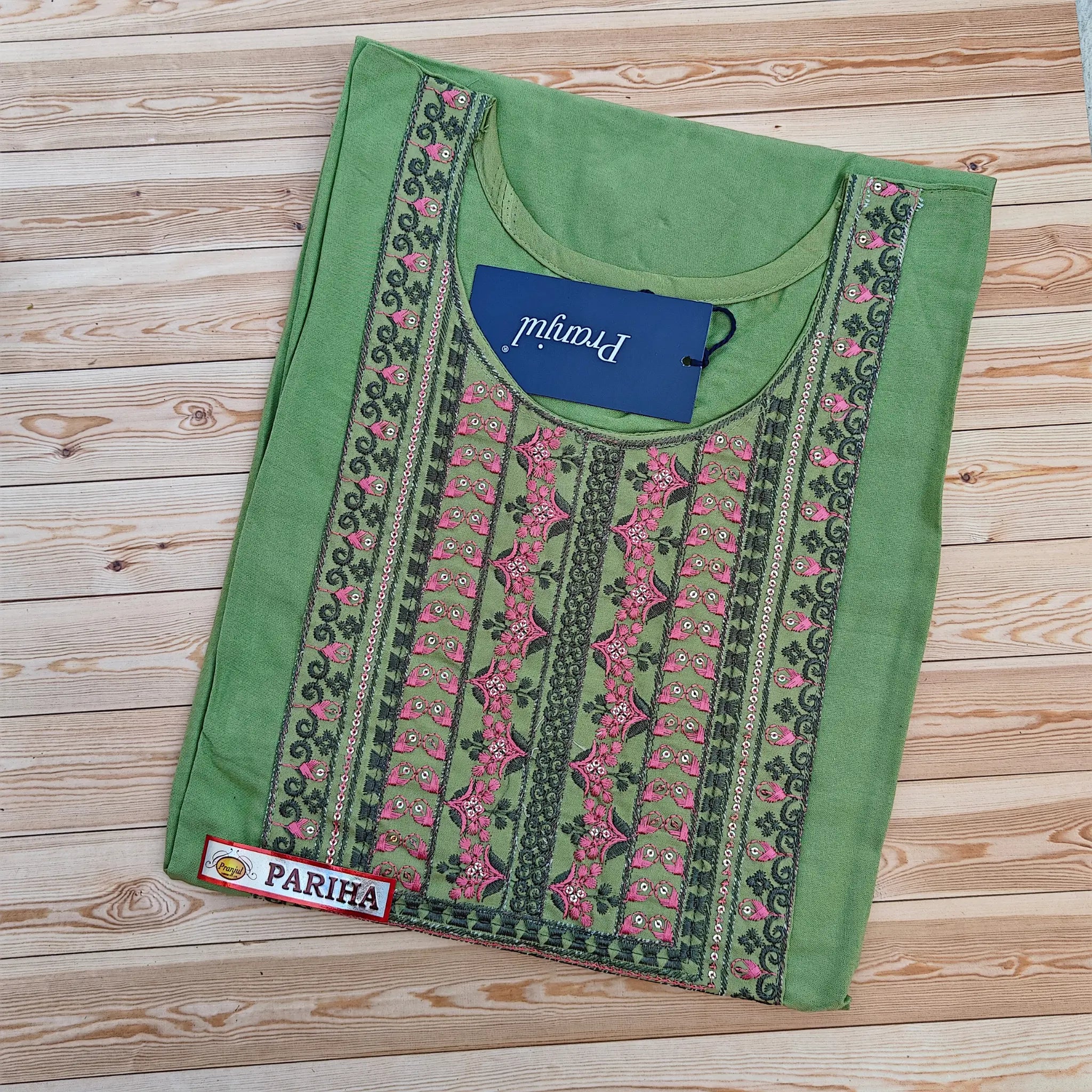 Pranjul Rayon Kurti with Embroidery