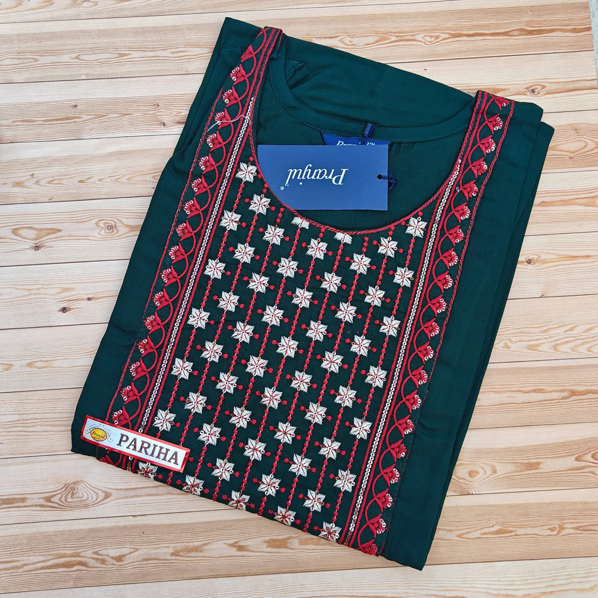Pranjul Rayon Kurti with Embroidery