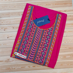Pranjul Rayon Kurti with Embroidery
