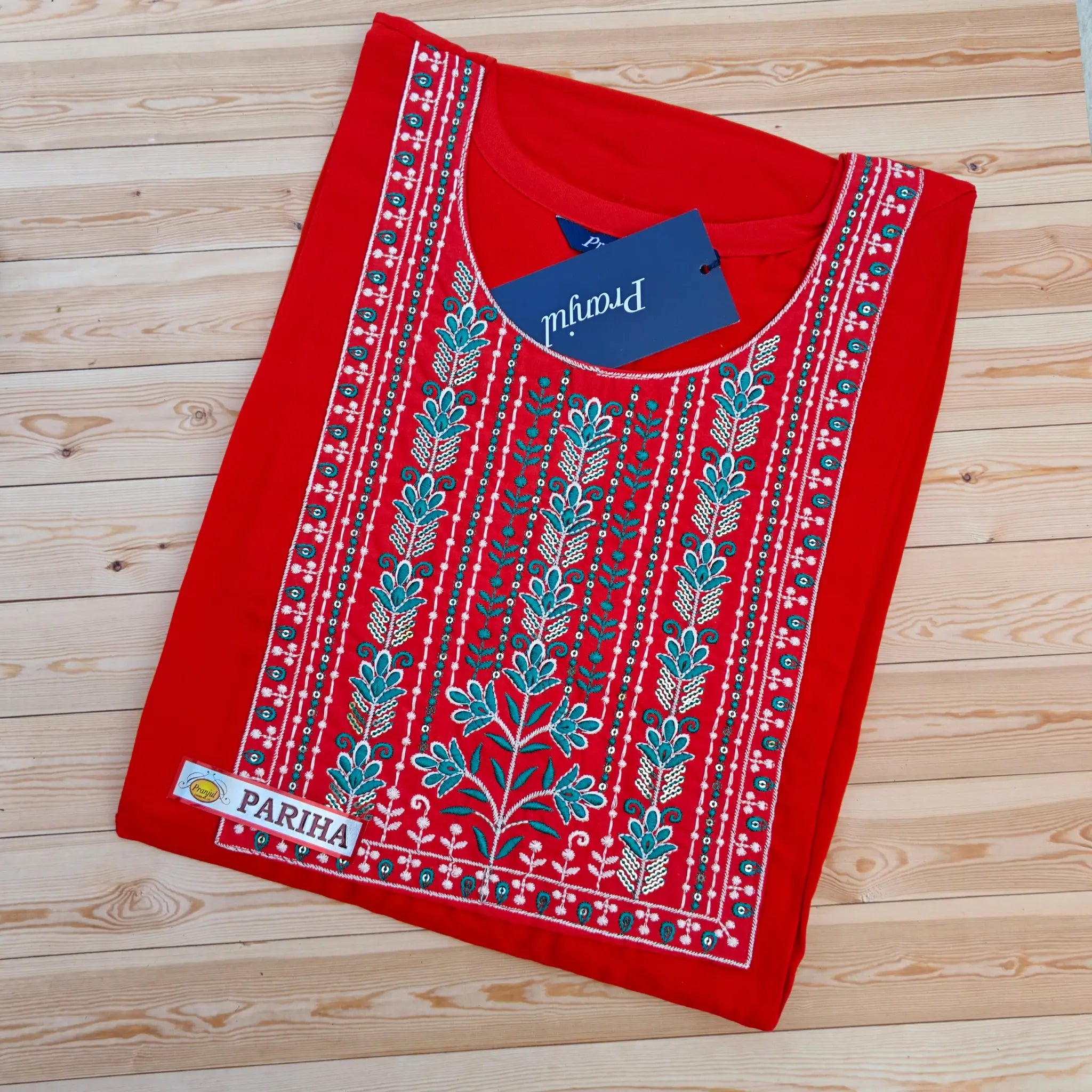 Pranjul Rayon Kurti with Embroidery