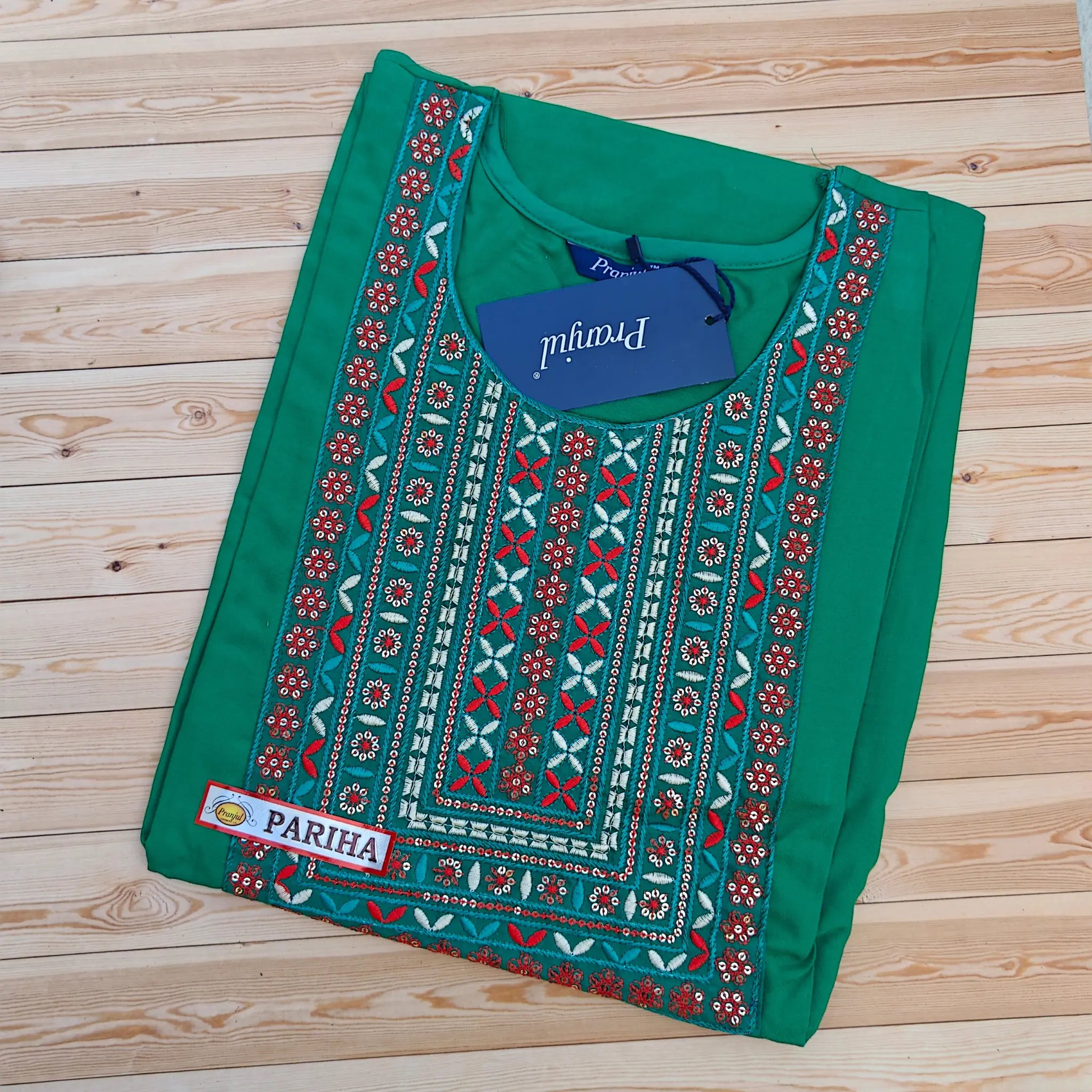 Pranjul Rayon Kurti with Embroidery Main image