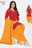 Pranjul - Cotton Printed Readymade Salwar Suit With Patiala Pant and Dupatta - P4067