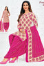 Pranjul - Cotton Printed Readymade Salwar Suit With Patiala Pant and Dupatta - P4084