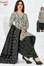 Pranjul - Cotton Printed Readymade Salwar Suit With Patiala Pant and Dupatta - P4087