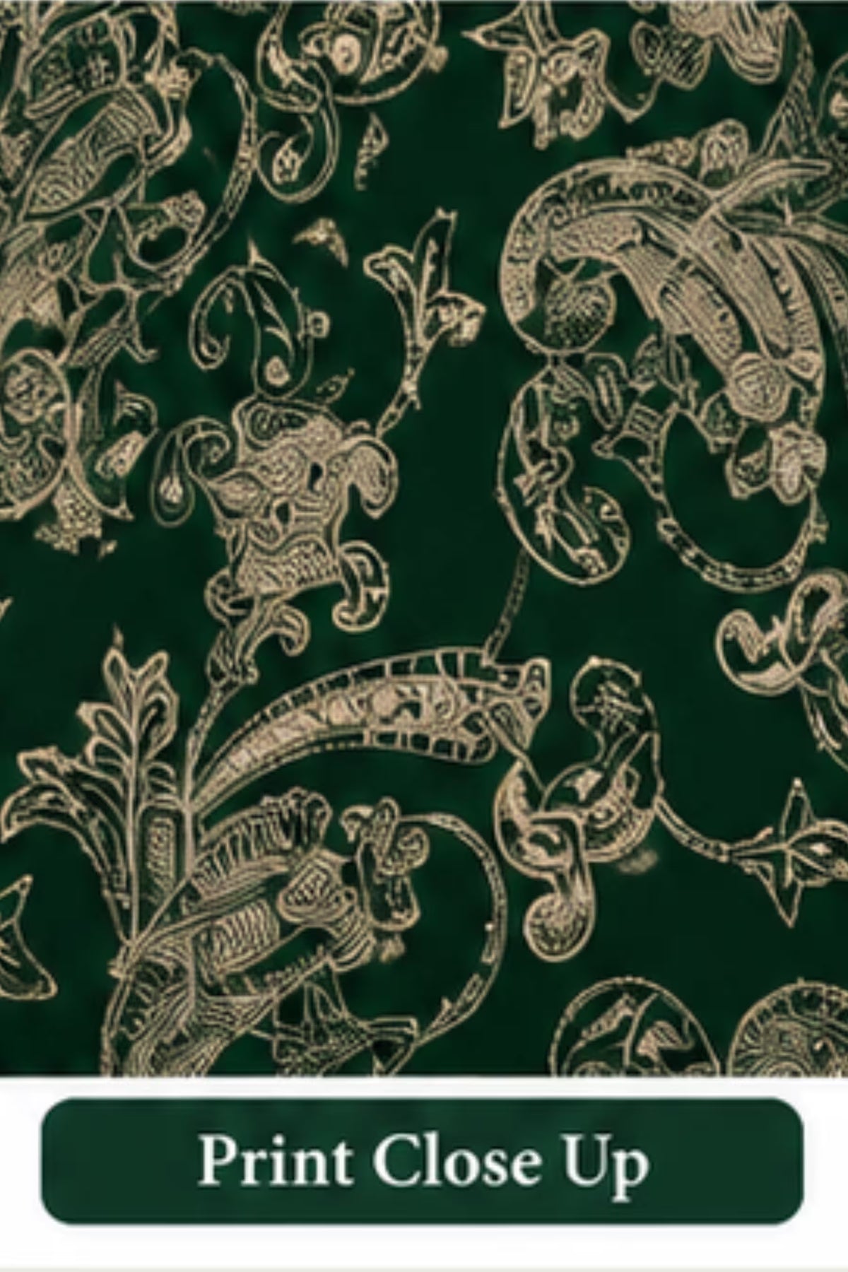 Pranjul 2003 floral printed cotton fabric close up | Bavis Clothing