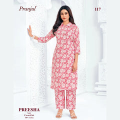 Pranjul Brand - Cotton Co - Ord Set - P117