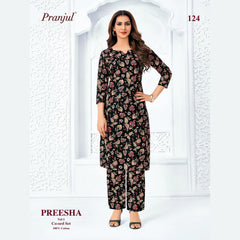 Pranjul Brand - Cotton Co - Ord Set - P124
