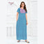 Pranjul Brand Pure Cotton Long Nighties P729