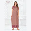 Pranjul Brand Pure Cotton Long Nighties P730
